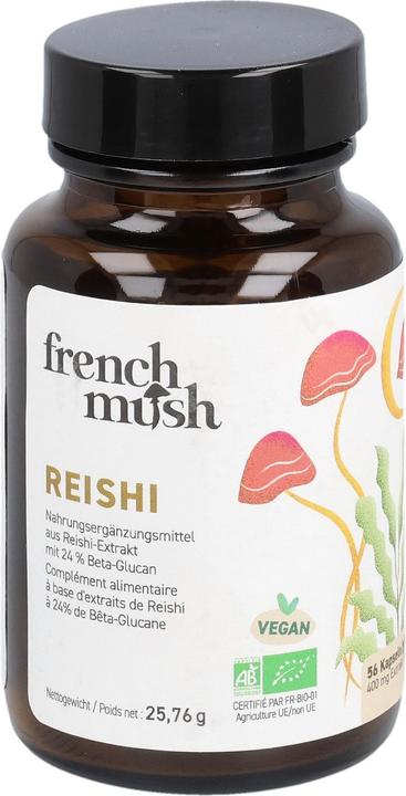 Image du produit French mush Reishi (56 pièce(s), Capsules, 56 g)