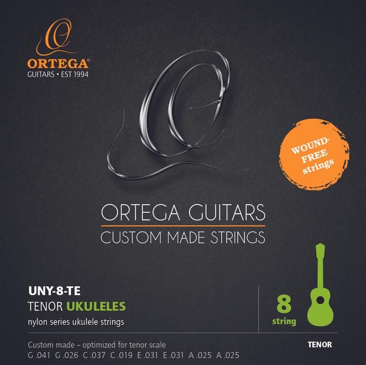 Image du produit Ortega Ukulele cordes en nylon 8String (8 x, Ukelelele)