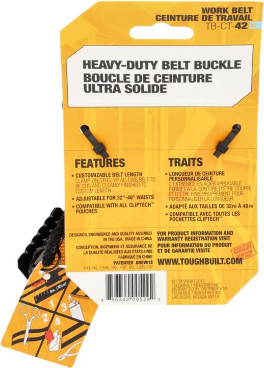 Actual product image ToughBuilt Work belt
