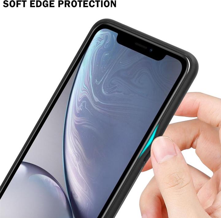 Image du produit Cadorabo TPU 2 couleurs Housse en verre (Apple iPhone XR)