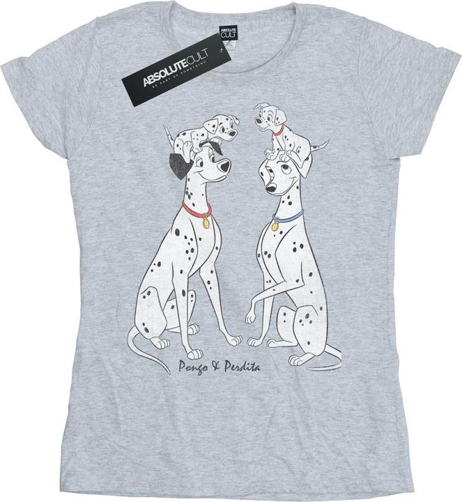 Image du produit 101 Dalmatians - T-shirt PONGO AND PERDITA - Femme (XS)