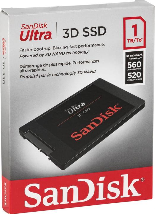 Actual product image SanDisk Ultra 3D (1000 GB, 2.5")