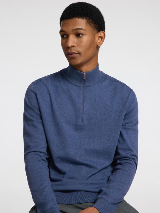 Actual product image Selected Homme Half-zip knitted jumper (XXL)