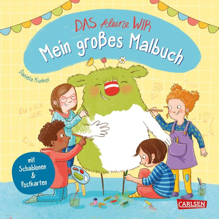 Produktbild Das kleine WIR: Mein grosses Malbuch