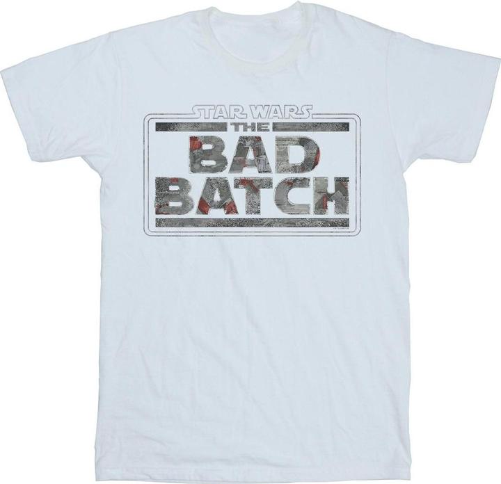 Produktbild Star Wars The Bad Batch Texture Logo TShirt (XXL)