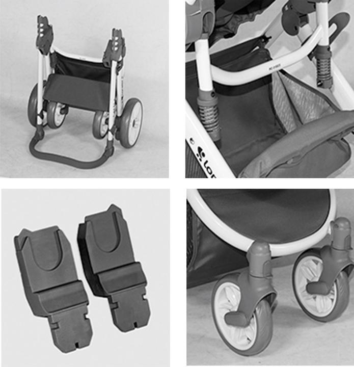 Produktbild Lorelli Kombikinderwagen Luna 2 in 1