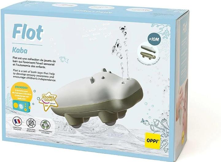 Immagine prodotto Oppi Giocattolo da bagno Flot - Kaba l'ippopotamo