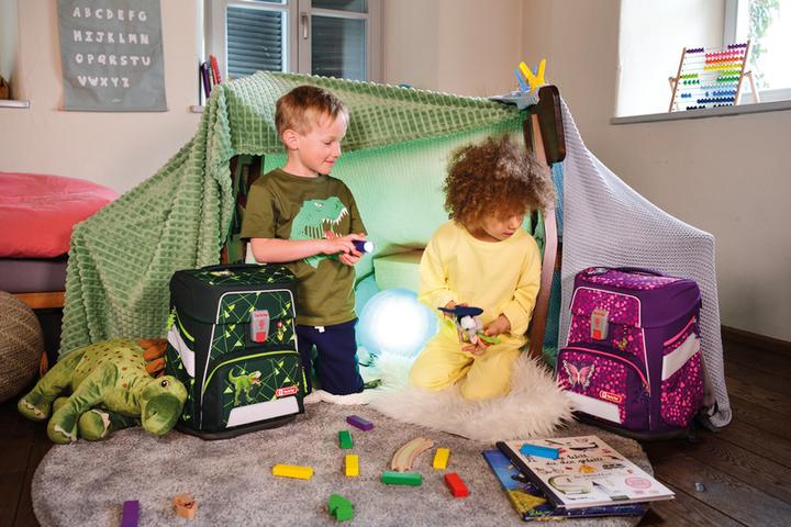 Actual product image Step by Step satchel set SPACE Shine "Dino Night", 5 pieces (20 l)