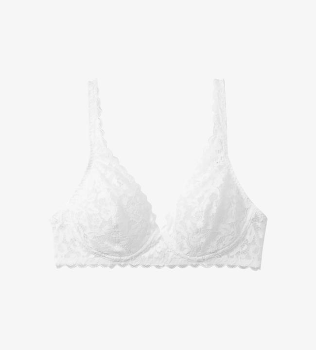 Actual product image Calida Bra "Natural Comfort Lace" white (75 C, Single pack)
