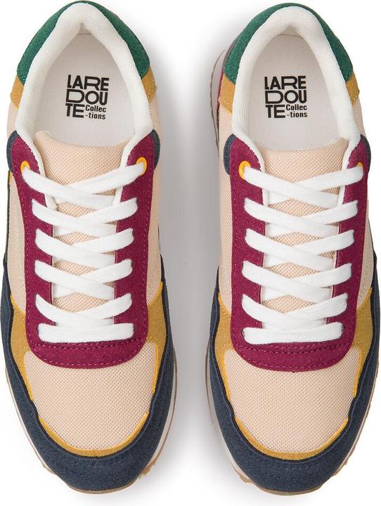 Image du produit La Redoute Collections Baskets de running multicolores de style rétro (42)
