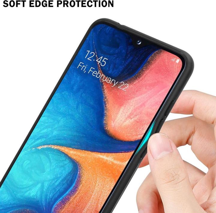 Productafbeelding Cadorabo TPU 2 kleuren glasdekking (Samsung Galaxy A20e, Samsung Galaxy A10e)