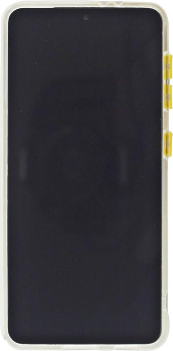 Actual product image PhoneLook Coque Caméra clapet avec anneau jaune (Samsung Galaxy S22+)