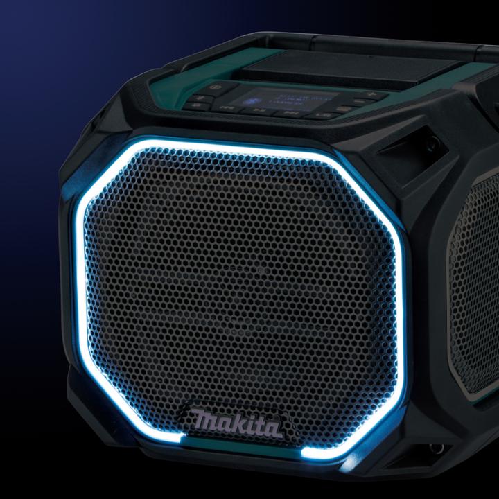 Produktbild Makita MR014G Bluetooth-Lautsprecher 14.4/18/40V- LXT XGT- Bluetooth- koppelbar- (36 h, Akkubetrieb, Netzbetrieb)