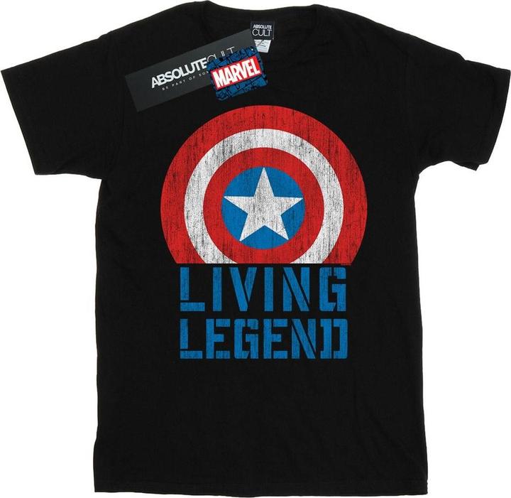 Immagine prodotto Captain America Living Legend Maglietta Uomo (S)