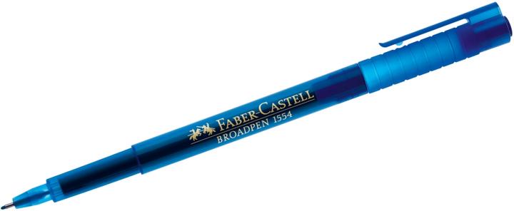Actual product image Faber-Castell Broadpen 1554 (Blue, 1 x)