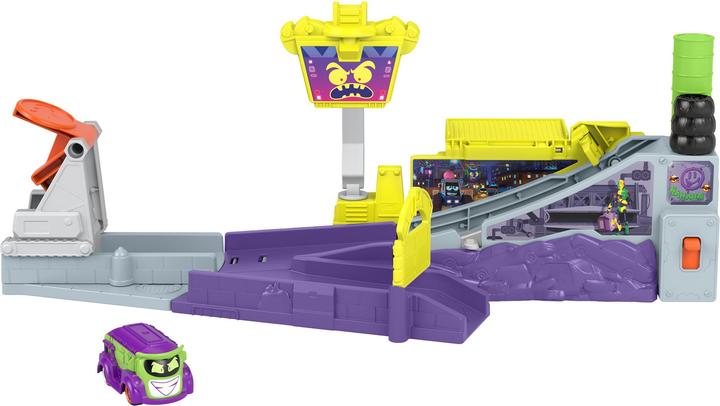 Actual product image Fisher-Price DC Batwheels toy car playset Legion of Zoom