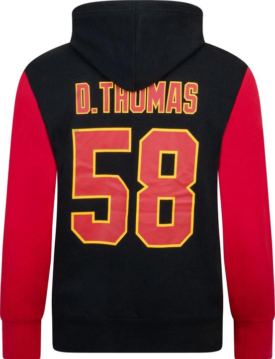 Actual product image Mitchell & Ness M&N Fleece NFL Hoody Kansas City Chiefs Derrick Thomas - L (L)