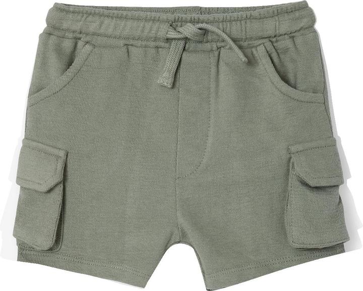 Image du produit Vertbaudet Bio-Kollektion: Baby Cargo-Shorts aus Sweatware (80)