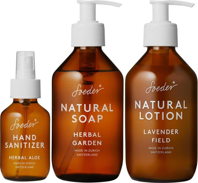 Actual product image Soeder* Natural Lotion Lavender 250ml (Body cream, 250 ml)