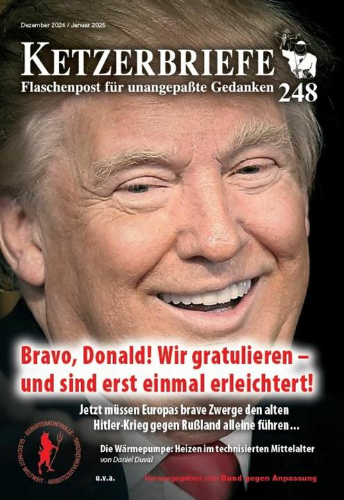 Immagine prodotto Bravo, Donald! Wir gratulieren - und sind erst einmal erleichtert! (Tedesco, Fritz Erik Hoevels, Kerstin Steinbach, Daniel Duval, 2024)