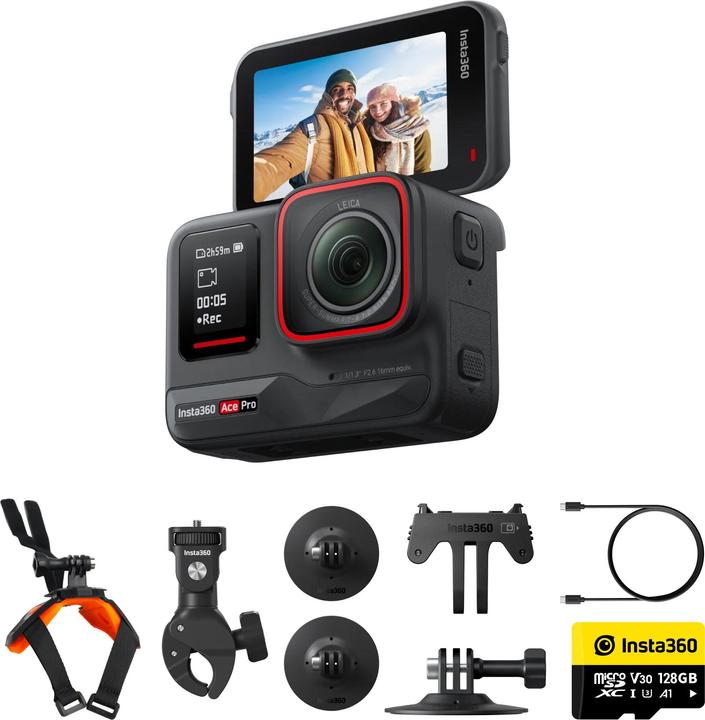 Insta360 Ace Pro Motorcycle Kit (24p, Bluetooth, WLAN)