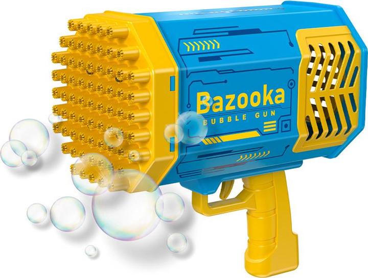 Actual product image VR Shinecon LED Bubble Bazooka 69 holes- Bubble Gun model