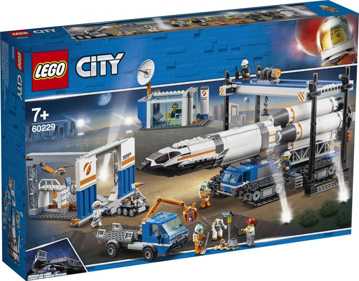 Produktbild LEGO Raketenmontage und Transport (60229, LEGO City)