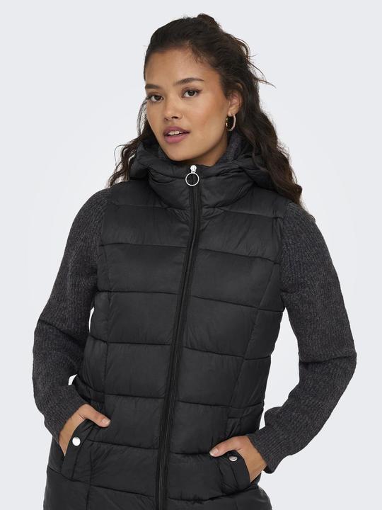 Actual product image JdY Hooded waistcoat quilted coat (S)