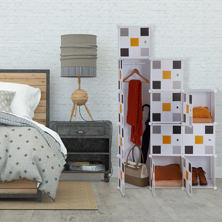 Immagine prodotto Relaxdays Scaffale componibile (110 x 37 x 145 cm)