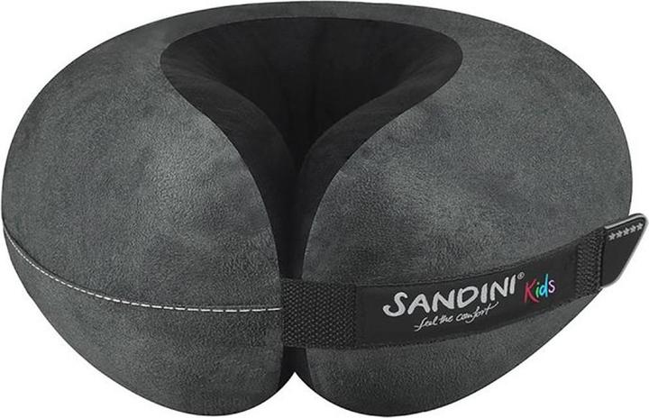 Immagine prodotto Sandini TravelFix Kids, microfibra antracite (Cuscino per testa e collo)