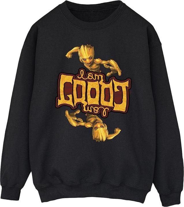 Guardians Of The Galaxy Groot Inverted Grain Sweatshirt