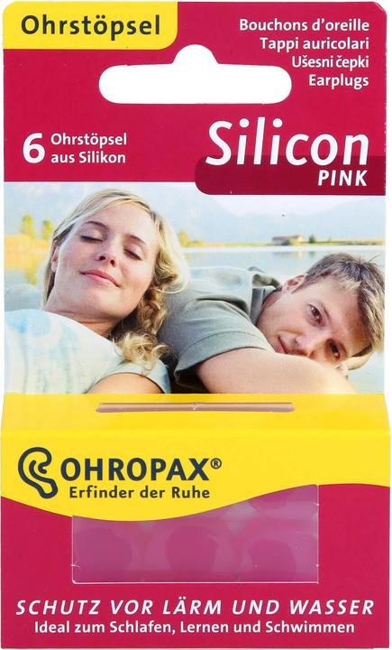 Ohropax Silicon PINK (6 x)