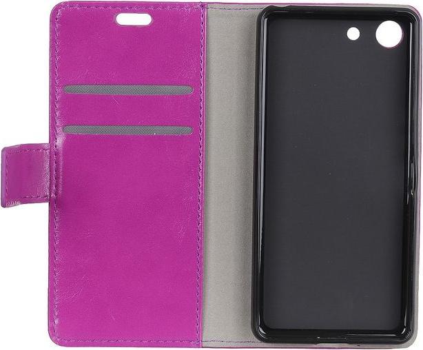 Actual product image MU Classic Crazy Horse Leather Bookcover Series (Sony Xperia XZ4 Compact)