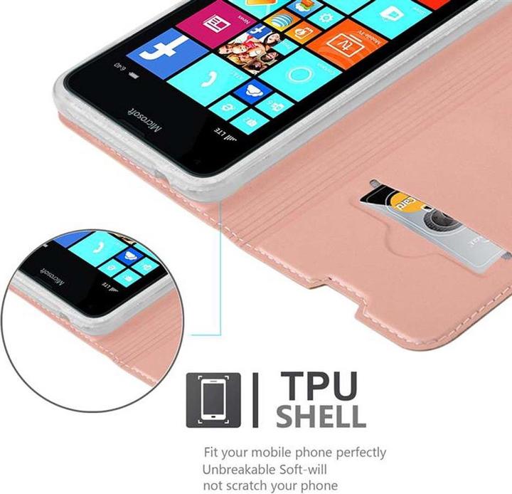 Produktbild Cadorabo Book Classy Style Cover (Microsoft Lumia 640)