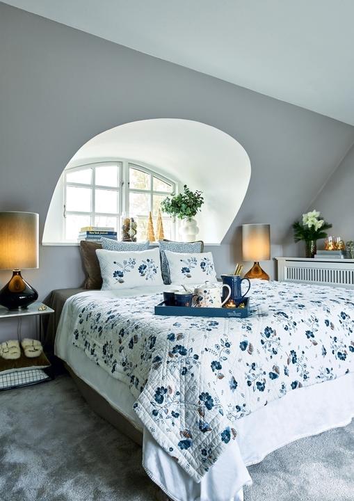 Actual product image Greengate Lyla woollen blanket check white 130 x 180 cm (130 x 180 cm)