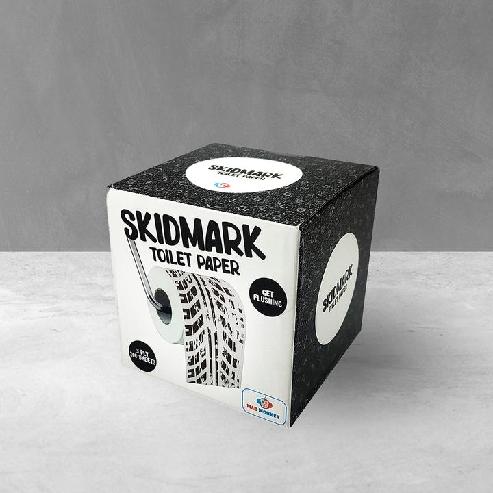 Actual product image Thumbs Up Mad Monkey toilet paper "Skid marks" (1 x)