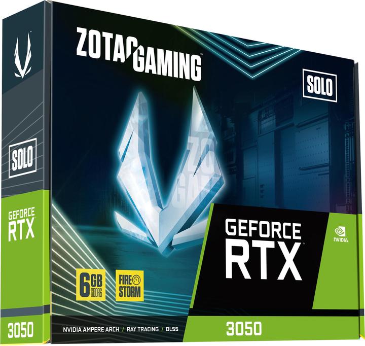 Produktbild Zotac GeForce RTX 3050 Solo (6 GB)