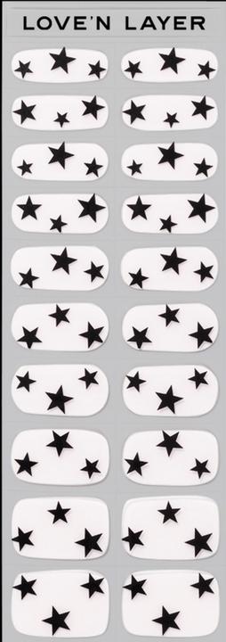 Actual product image Love'n Layer - Duo Night Black Stars