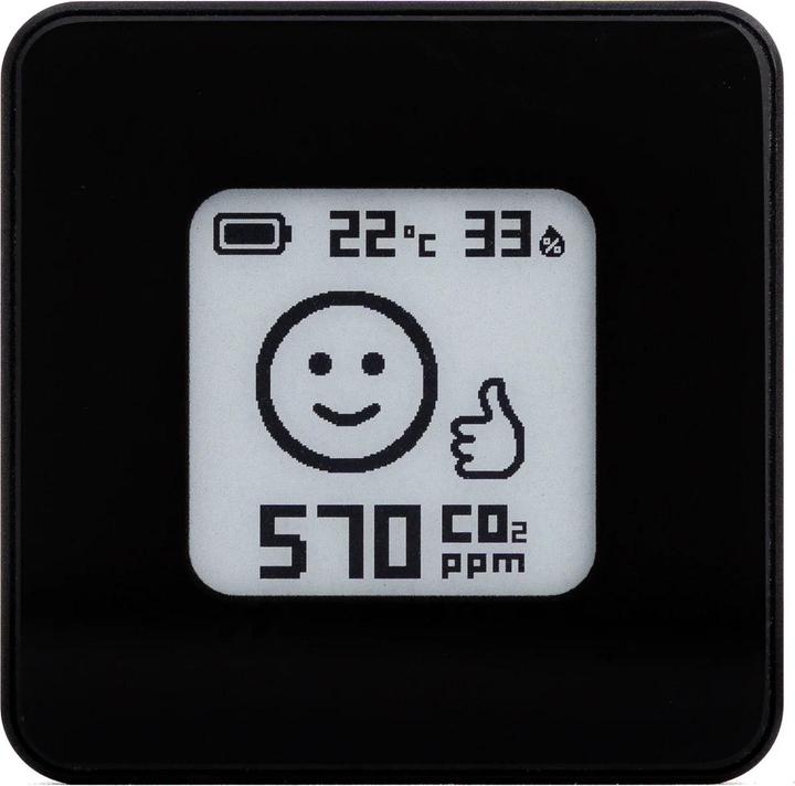 Produktbild NoName Smart Home Air Quality Sensor/Black Airv-Blck