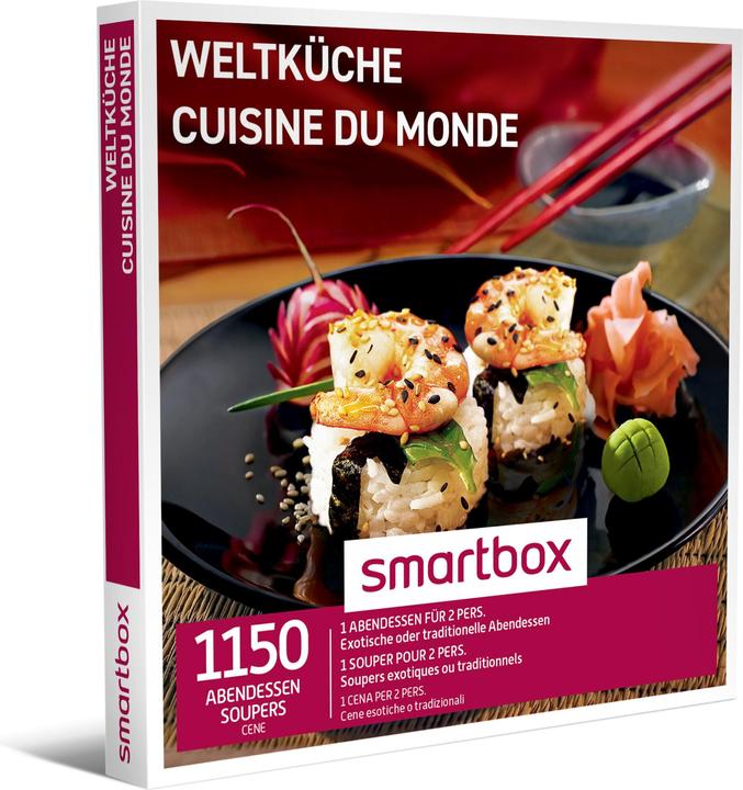 Image du produit Smartbox Cuisine du monde (2 pers.)