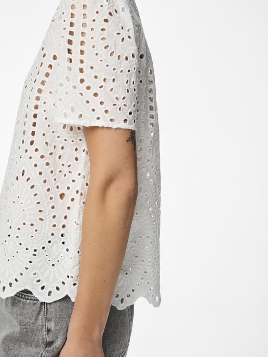 Actual product image Pieces PCNASTIAN top with short sleeves (XS)