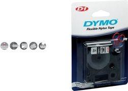 Produktbild Dymo S0718060 Permanente Polyestertband (1.20 cm, Weiss, Schwarz)