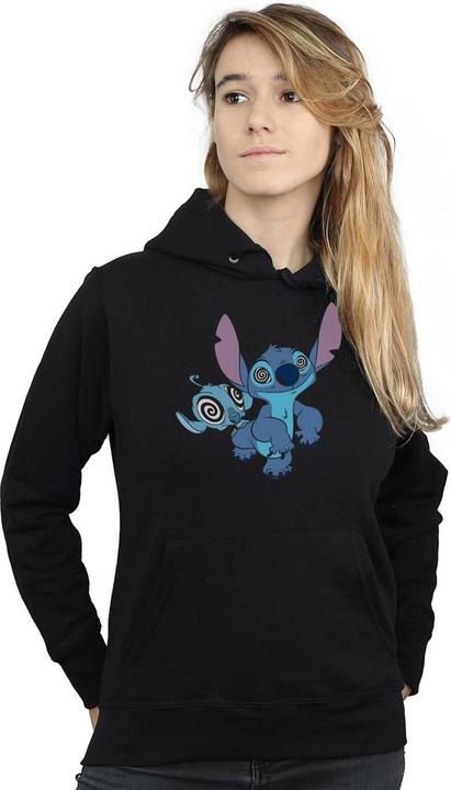 Actual product image Disney Womens/Ladies Lilo And Stitch Hypnotized Hoodie (XL)