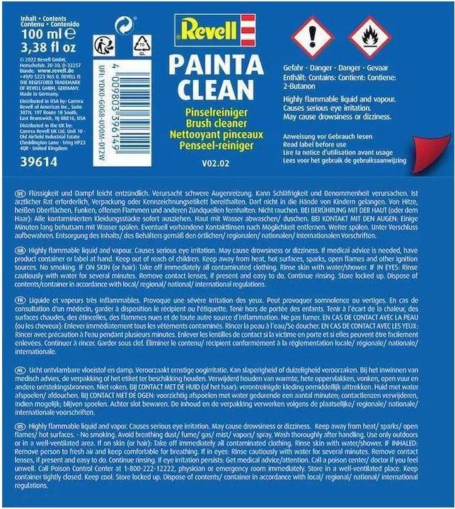 Energie-Label Revell Pinselreiniger