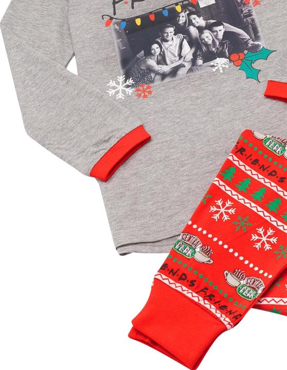 Produktbild Friends Schlafanzug Mädchen weihnachtliches Design (152)