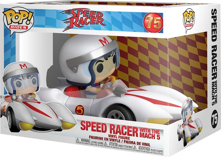 Produktbild Funko Pop! Speed Racer : Speed w/ Mach 5 18 cm