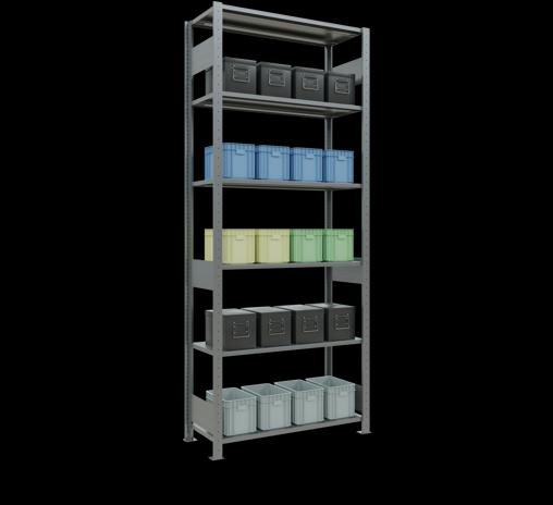 Image du produit Schulte Lagertechnik Elément départ MULTIplus150 avec traverse de longueur