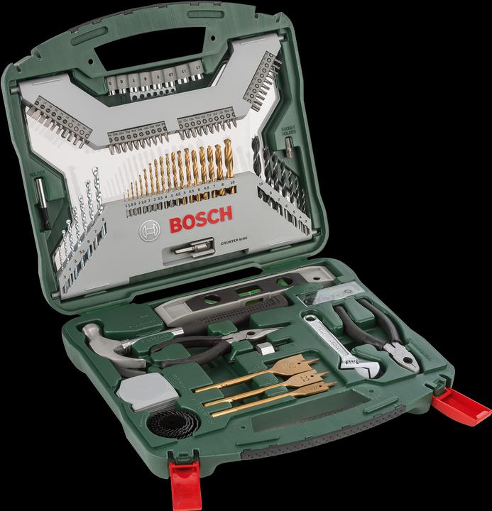 Actual product image Bosch Zubehör X-Line Titanium Set 103 pieces (1 mm, 1.5 mm, 2 mm, 2.5 mm, 3 mm, 3.5 mm, 4 mm, 4.5 mm, 5 mm, 5.5 mm, 6 mm, 6.5 mm, 7 mm, 8 mm, 10 mm)