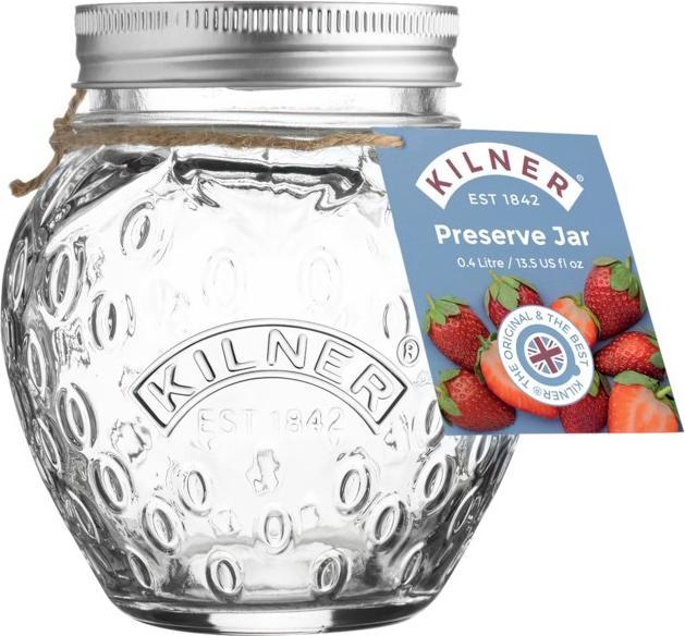 Produktbild Kilner Marmeladenglas 'Erdbeere' (1 Stk., 0.40 l)