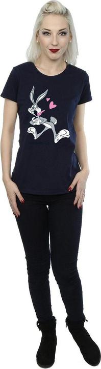 Actual product image Looney Tunes Womens/Ladies Bugs Bunny In Love Cotton T-Shirt (S)